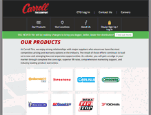 Tablet Screenshot of carrolltire.com